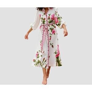 NEW ASTON STUDIO lucille midi dress in antique rose